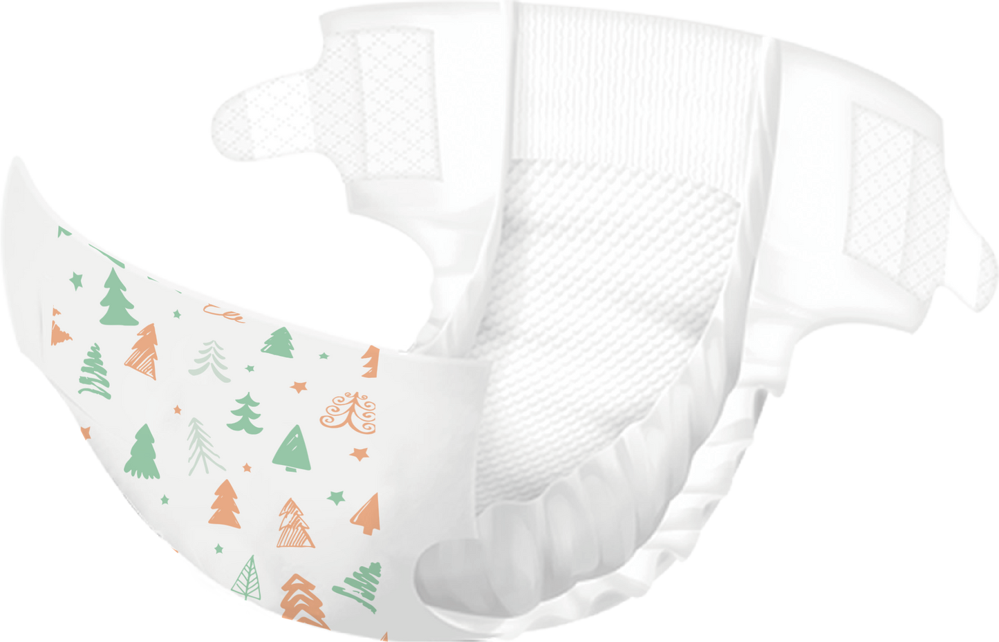 Barbecool Baby Smart Diaper, disposable diapers dry and breathable, soft and comfortable, high cost performance, manufacturer sold, suitable for boys and girls from 4 to 17 kg.